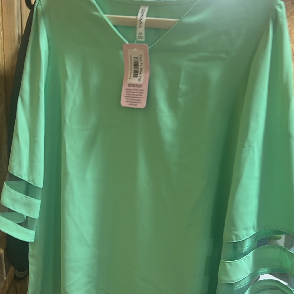 Mint Green Women's Top
